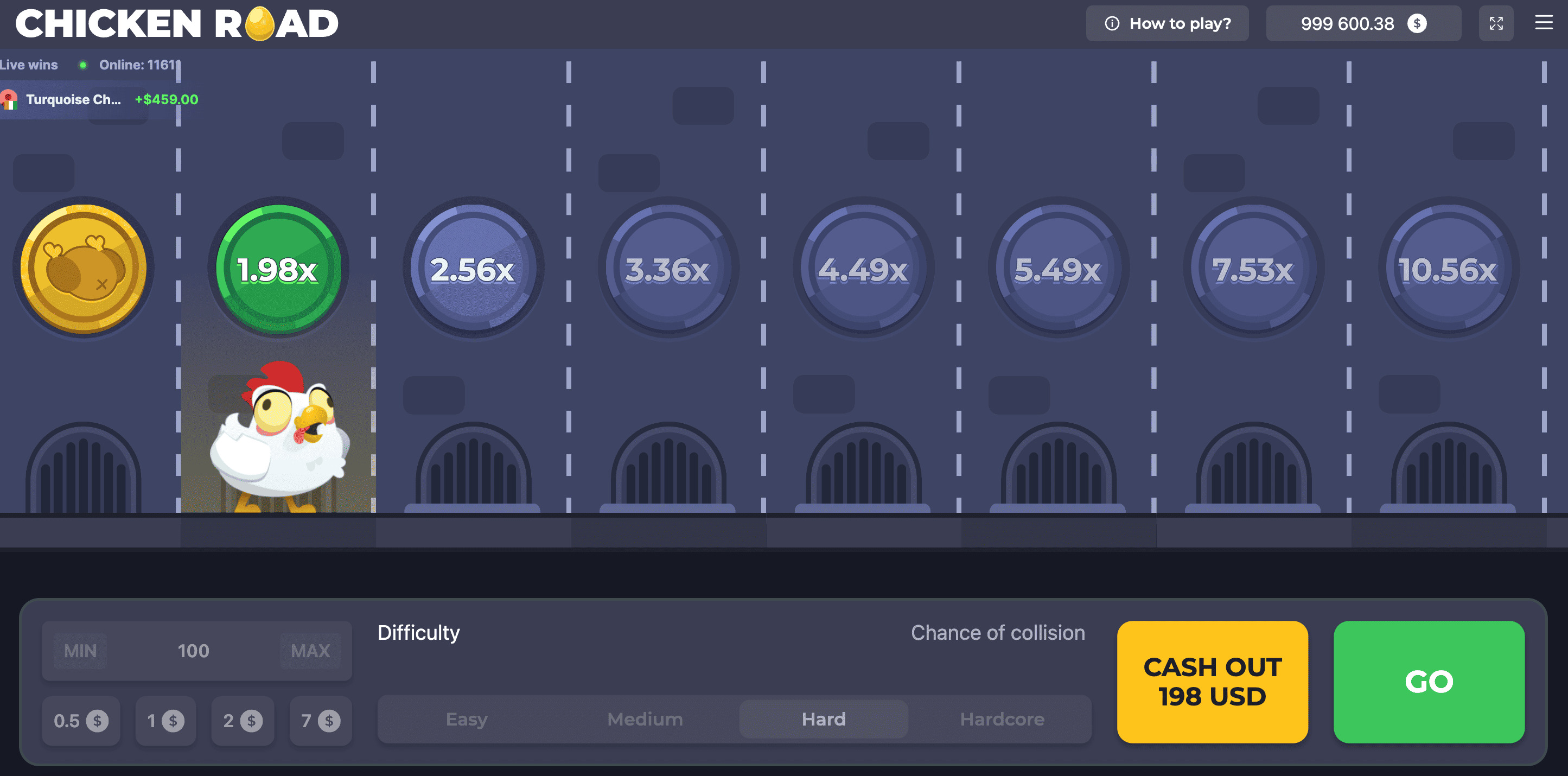 Stratégie Cash-out rapide Chicken Road